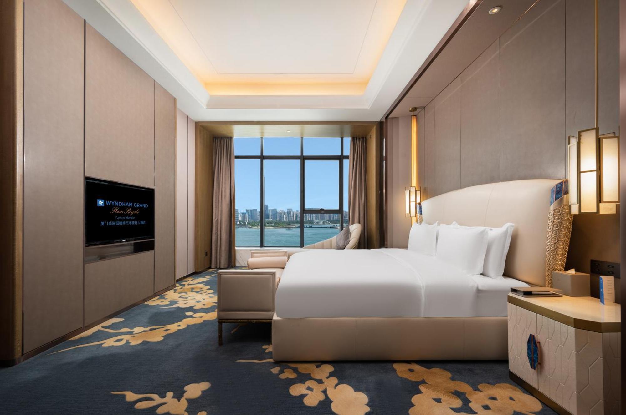 Wyndham Grand Plaza Royale Yuzhou Xiamen Wuyuan Bay Hotel Eksteriør billede