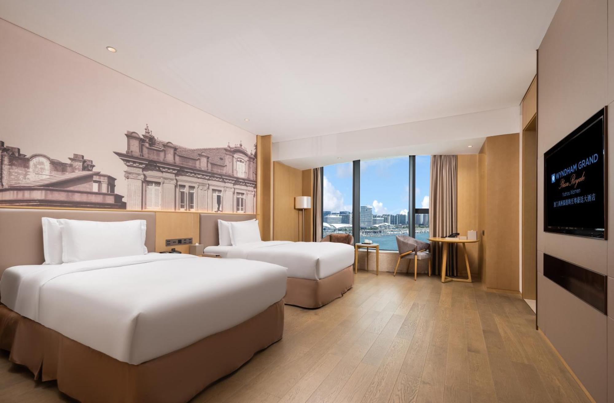 Wyndham Grand Plaza Royale Yuzhou Xiamen Wuyuan Bay Hotel Eksteriør billede