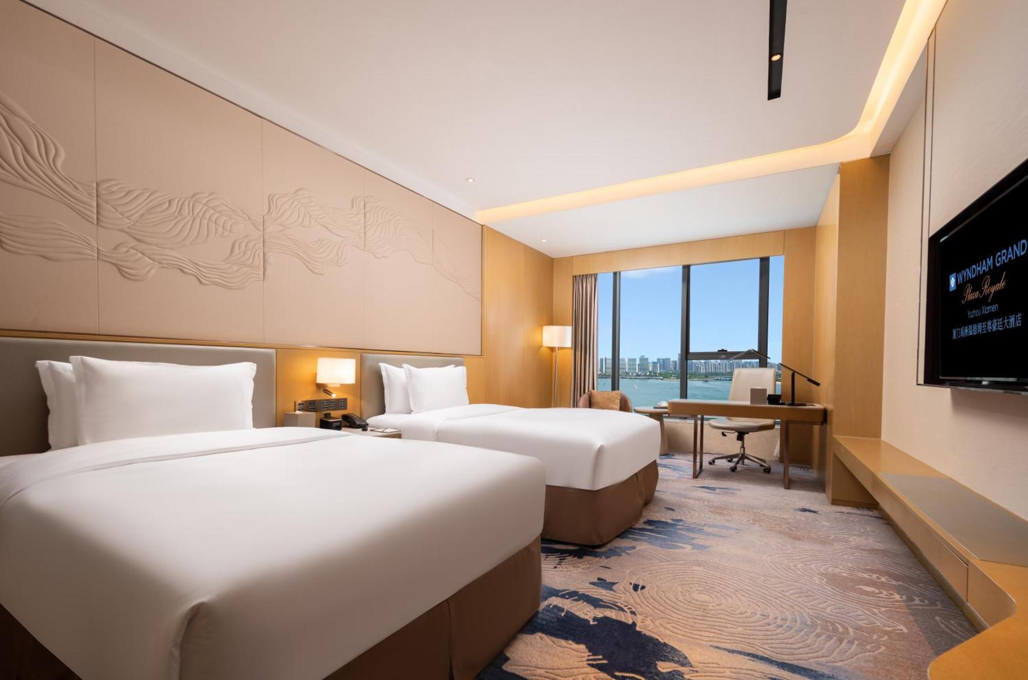 Wyndham Grand Plaza Royale Yuzhou Xiamen Wuyuan Bay Hotel Eksteriør billede